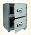 la caja segura incombustible Triple-doblada de la puerta con Rasguño-resiste la capa del polvo en la placa de acero de EGI/la bandeja plástica