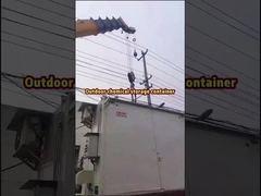 Contenedor de almacenamiento de productos químicos al aire libre