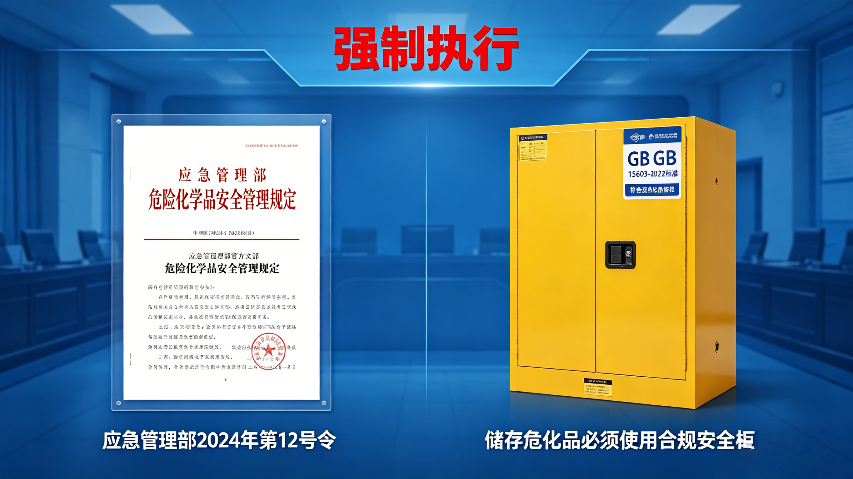 Últimos blogs de la empresa sobre AQ 3067-2026 to Be Enforced: Hazardous Chemical Safety Cabinets Included in Major Hazard Inspection Scope