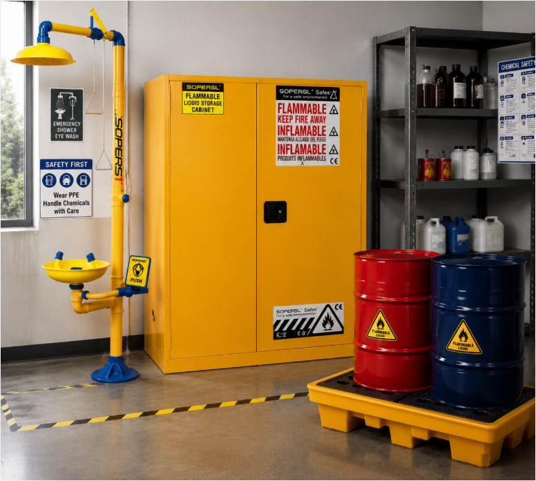 Últimos blogs de la empresa sobre Desde equipos individuales hasta sistemas de seguridad completos: SUPER desarrolla soluciones integradas de seguridad química