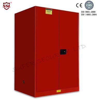 comprar Gabinete de almacenamiento químico industrial del metal con los 2 estantes ajustables, 340l Fabricación en línea