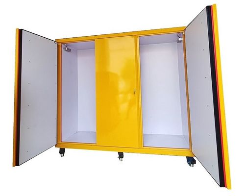 comprar Steel Chemical Storage Cabinet with 3-Point Locking System Fire Proof and Explosion Proof for Secure Chemical Handling Fabricación en línea
