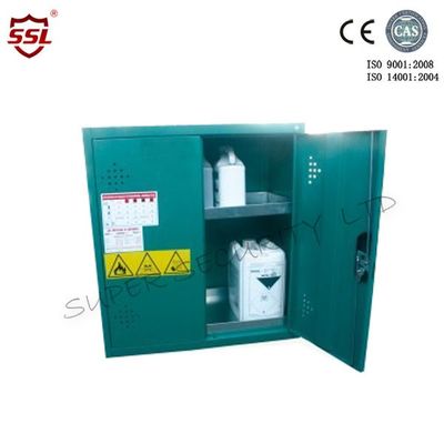 comprar Gabinete de almacenamiento peligroso de acero corto con verde de 5 estantes 20 litros Fabricación en línea