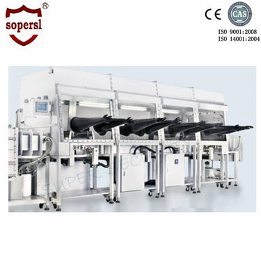 comprar La sustancia química modifica la caja de guantes para requisitos particulares con el sistema de la purificación del gas para el uso del laboratorio Fabricación en línea