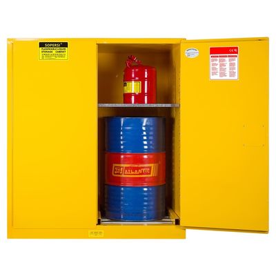 comprar 2 Gabinete de almacenamiento de tambores de 110 galones con cierre automático vertical para tambores - ES Fabricación en línea