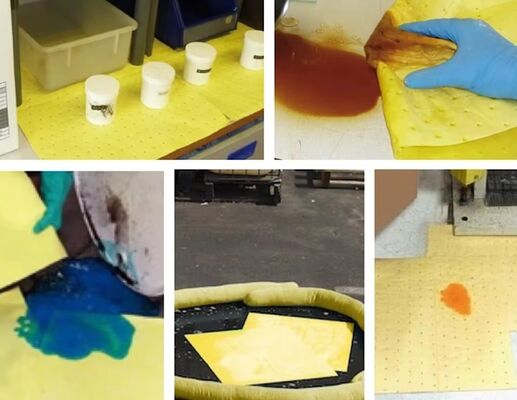 comprar Kit de limpieza de derrames químicos en Australia 40L con una bolsa 400*500*120mm Fabricación en línea