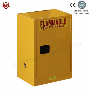 comprar Gabinete de almacenamiento químico portátil del metal con la sola puerta, gabinete de seguridad inflamable 12gallon Fabricación en línea