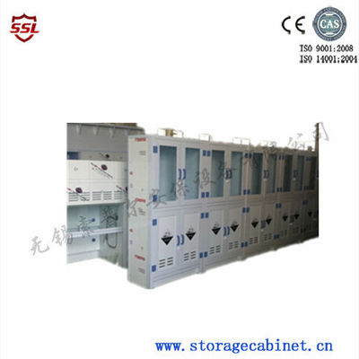 comprar Aduana 350 L gabinete de almacenamiento médico con la puerta de cristal dual, gabinete de almacenamiento blanco Fabricación en línea