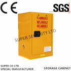 Gabinete de almacenamiento químico portátil del metal de SSM100012P con el gabinete de seguridad inflamable de la sola puerta