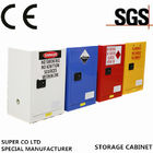 Gabinete de almacenamiento químico portátil del metal de SSM100012P con el gabinete de seguridad inflamable de la sola puerta