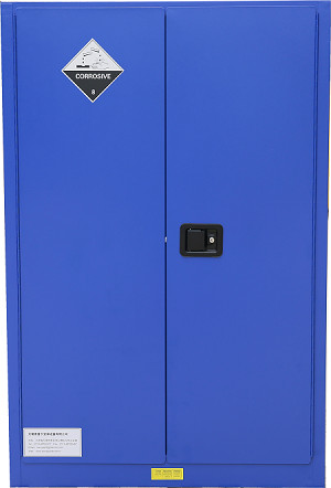 gabinete de almacenamiento corrosivo azul de Uno mismo-Enganche 3-Point para el ácido hidroclórico no que chispea